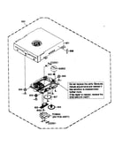 Dvd deck assy