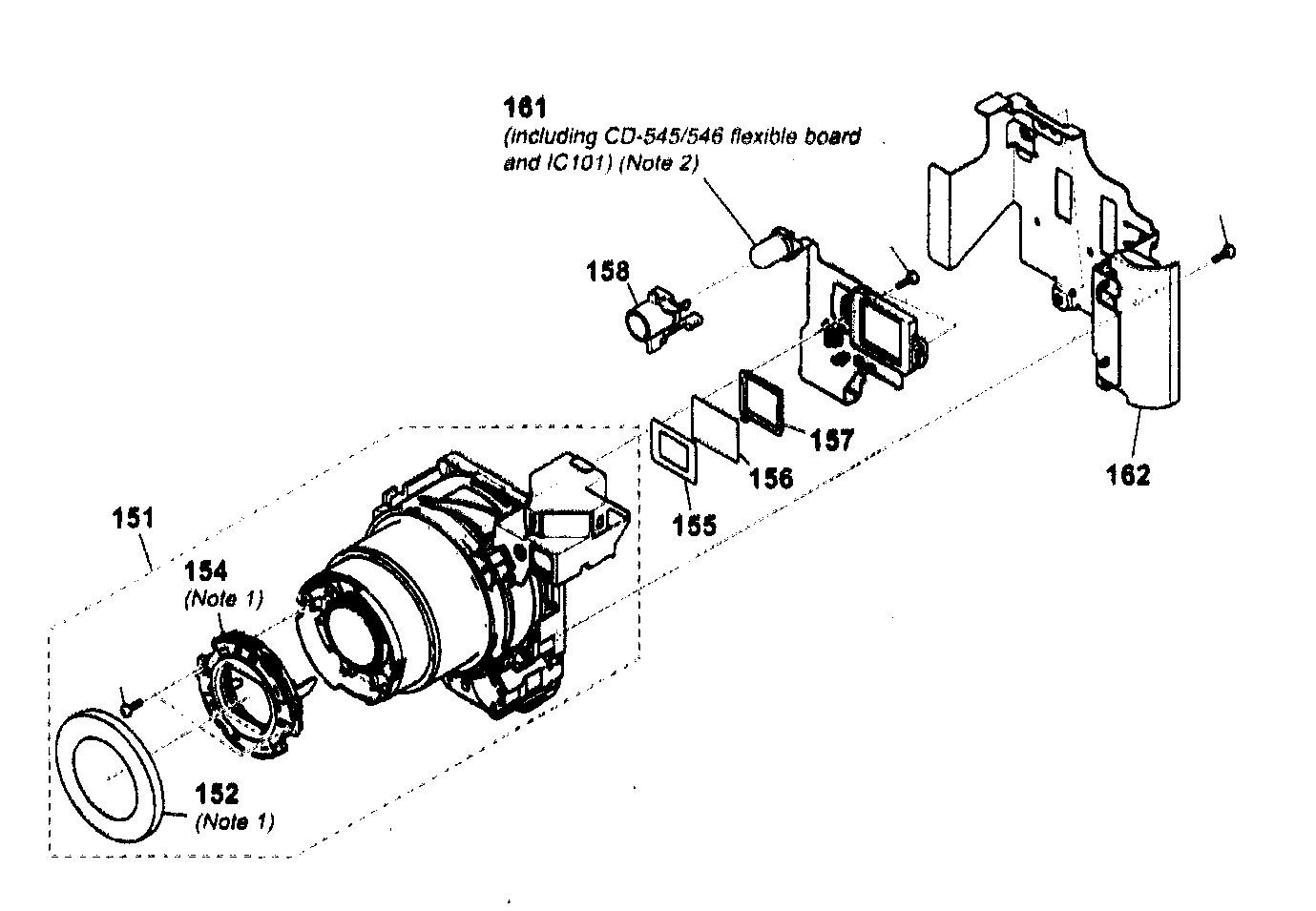 Lens assy