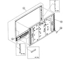 Sony KDL-40V2500 lcd panel diagram