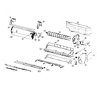 Friedrich MW12Y3FM cabinet parts diagram