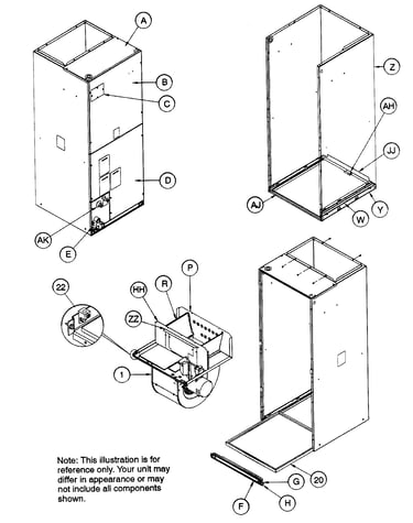 Cabinet assy