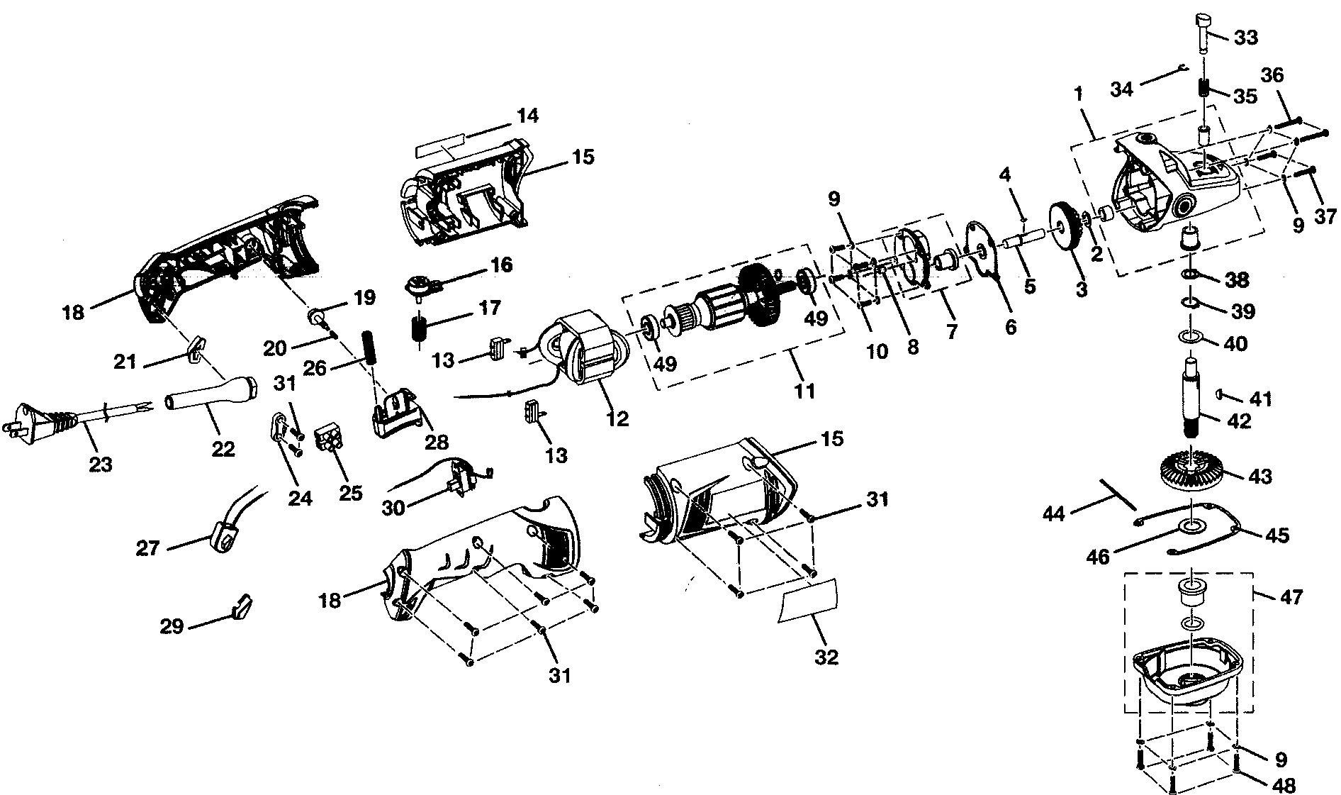 Motor assy