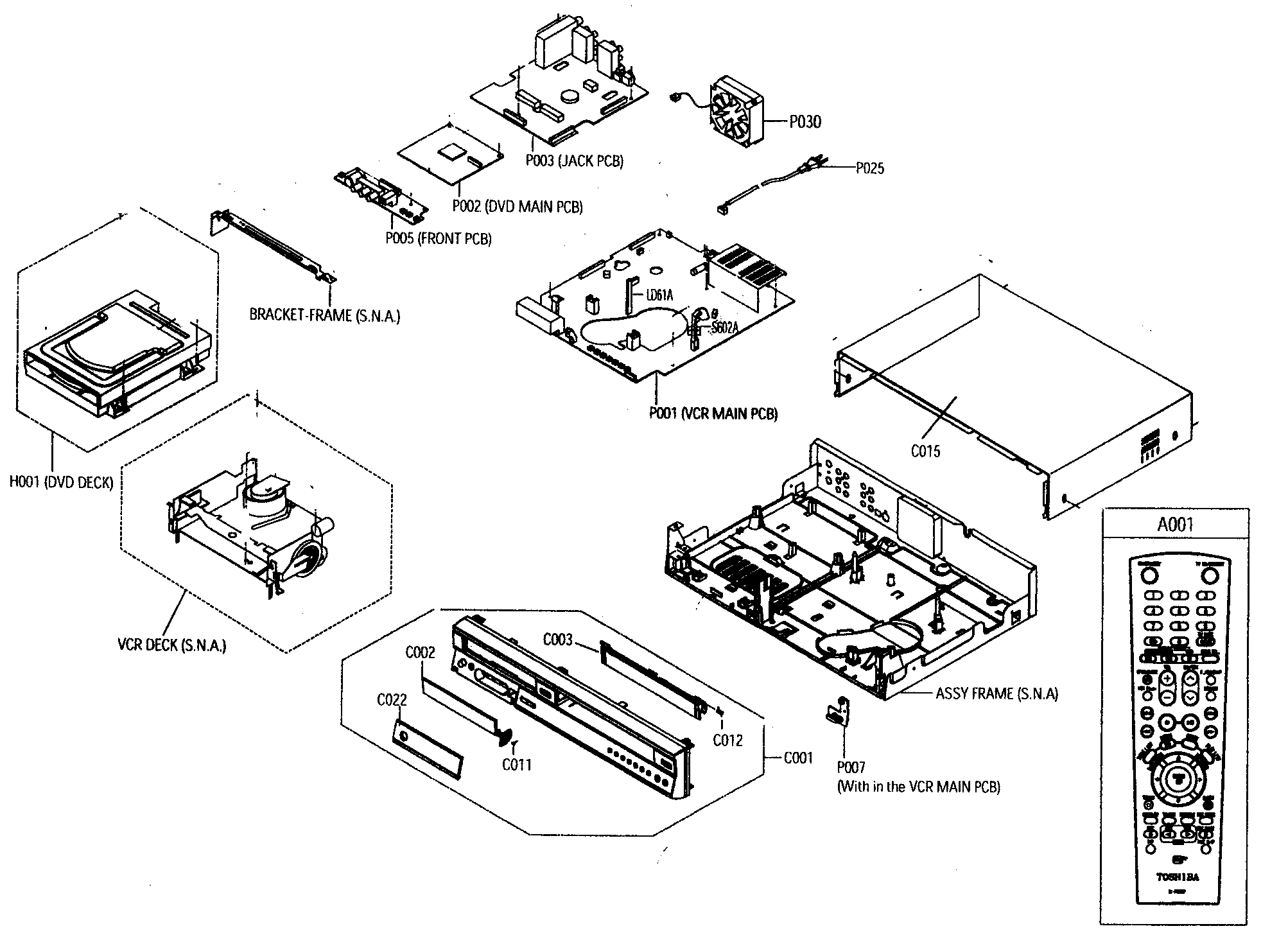 CABINET ASSY