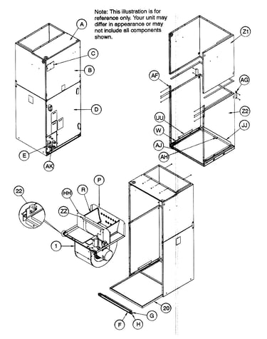 Cabinet assy
