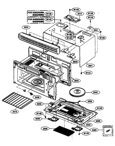 Cavity parts