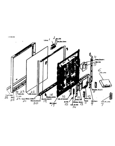 Cabinet part