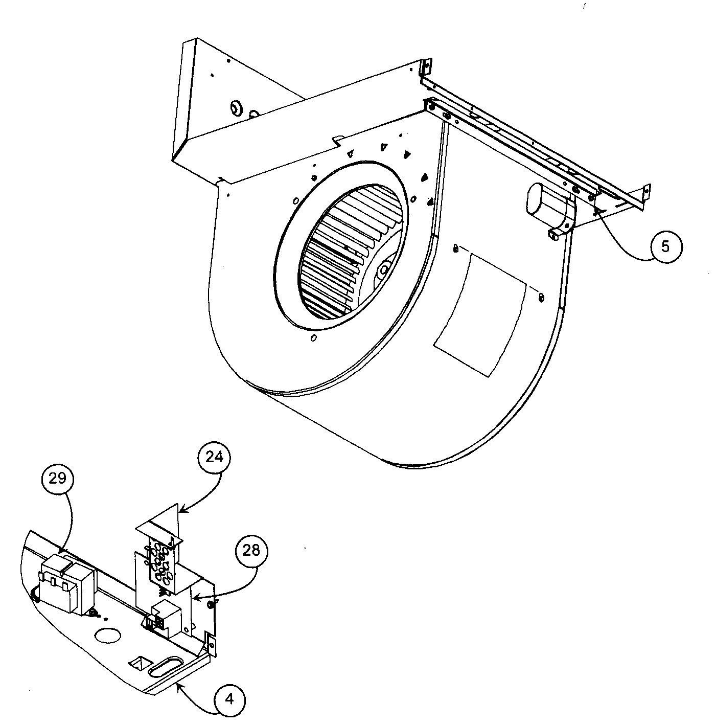 Blower assy