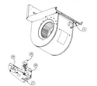 Carrier FA4CNF024000AAAA blower assy diagram