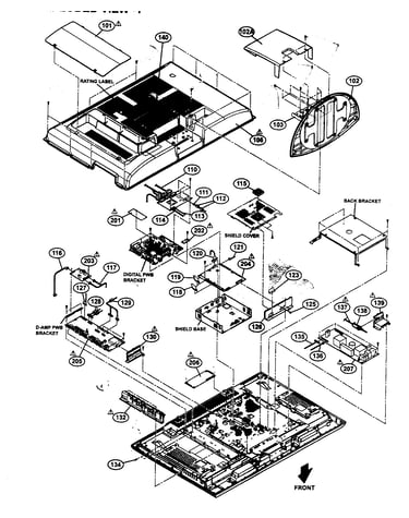 Back assy