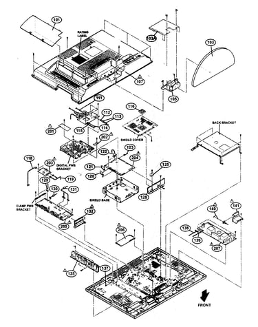 Back assy