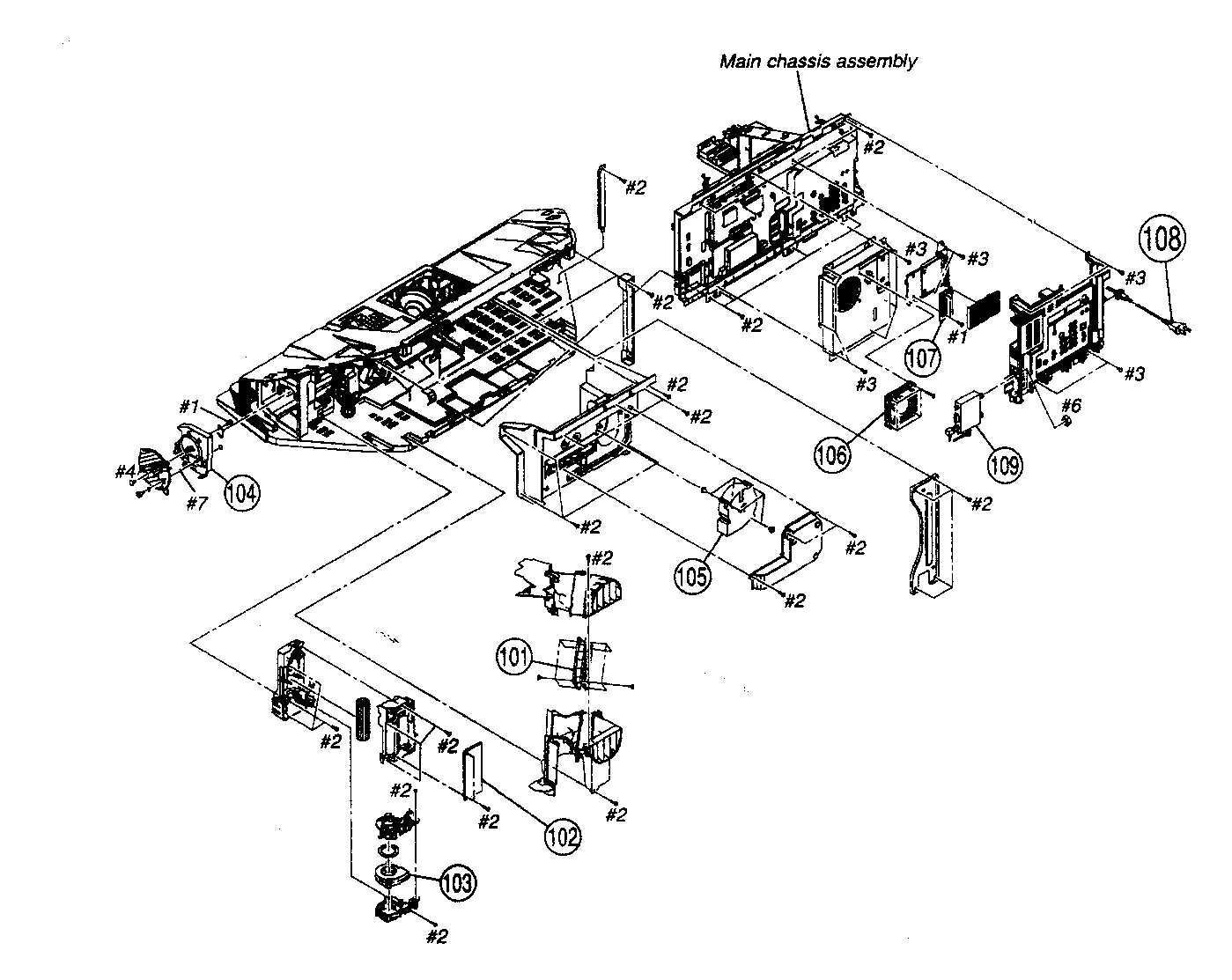Bottom block assy 1