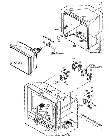 Cabinet assy