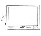 Magnavox 20MS2331 cabinet assy diagram