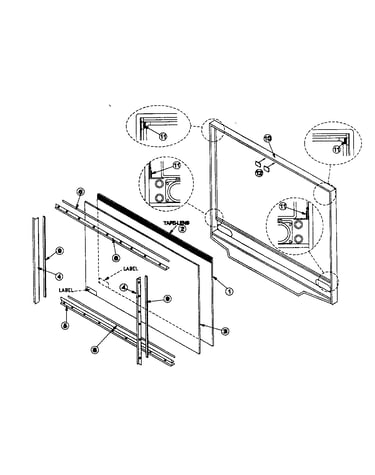 Screen assy