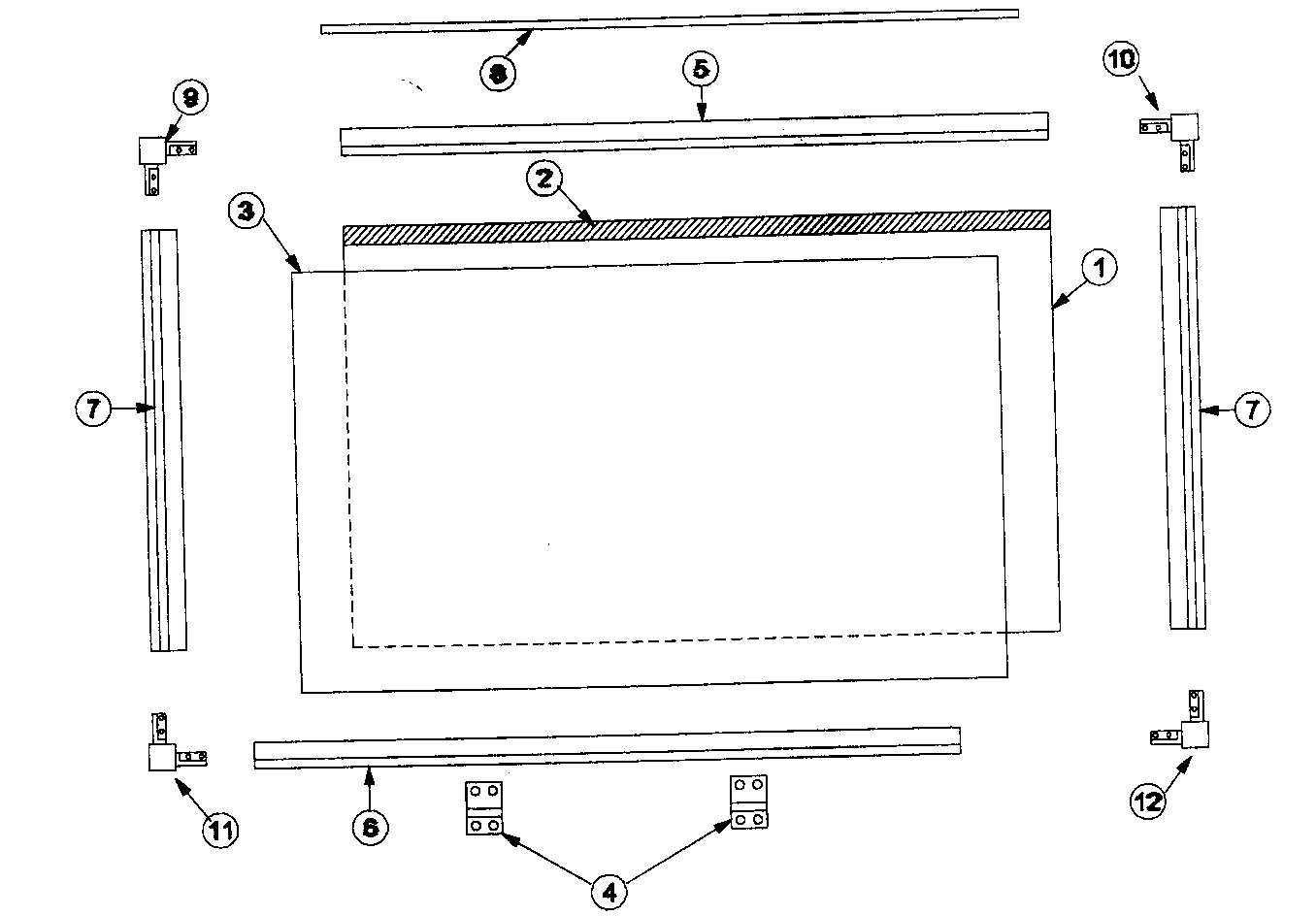 Screen assy