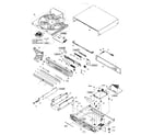 Sharp DV-AT4000 cabinet parts diagram