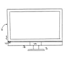 Mitsubishi LT-37131 cabinet parts diagram