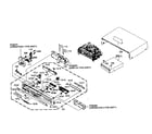 Toshiba D-VR4XSU cabinet parts diagram