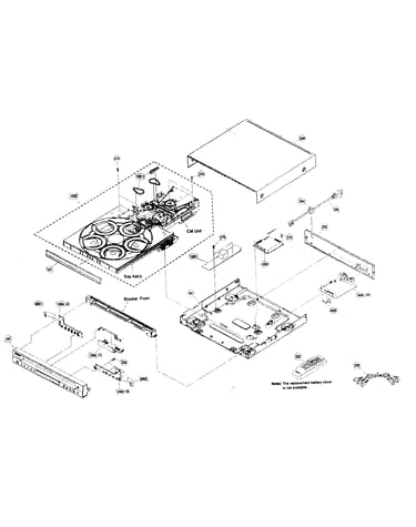 Dvd assy