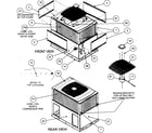 Carrier 48CEN024060300 cabinet parts diagram