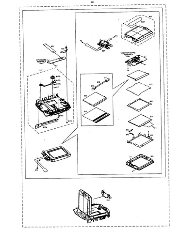 Monitor assy