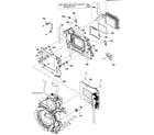 Sony DSLR-A100 cabinet parts 2 diagram