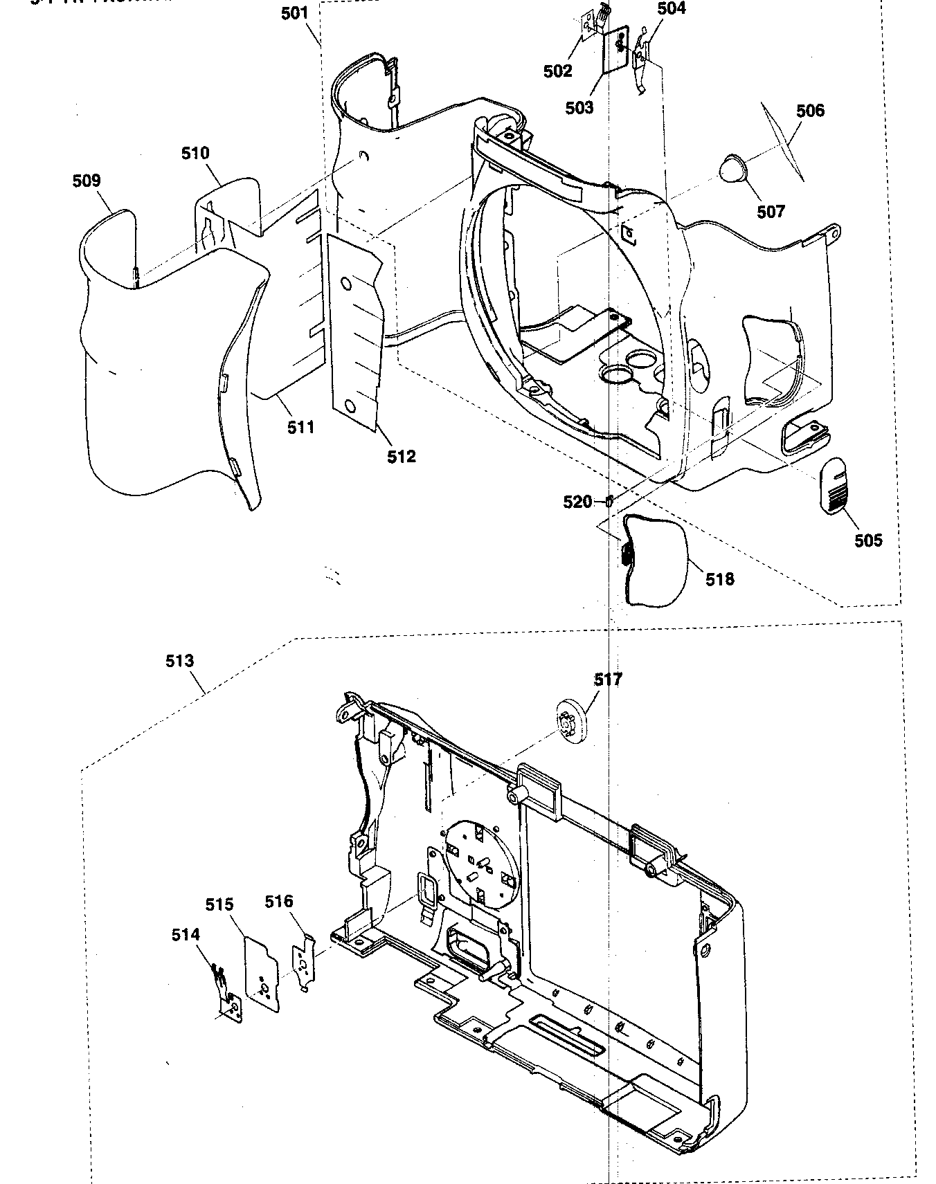 FRONT/REAR COVER BLOCK