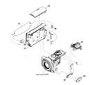 Sony DCR-SR40 cabinet parts 2 diagram