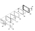 Sony DCR-SR40 lcd panel block diagram