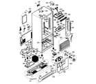 Kenmore 79577302600 cabinet parts diagram