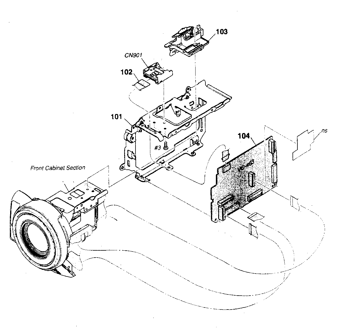 Main frame assy
