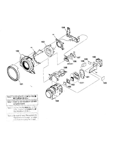 Front cabinet parts