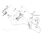 Sony DCR-SR80 cabinet parts r diagram