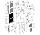 Carrier 38BCC018 cabinet parts diagram