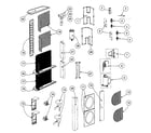 Carrier 38BCQ018 cabinet parts diagram