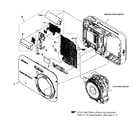 Sony DSC-N2 cabinet parts diagram