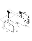 Rear cabinet parts