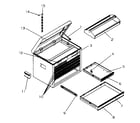 Craftsman 706658853 cabinet parts diagram