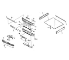 Sony HCD-FX900W cabinet parts diagram