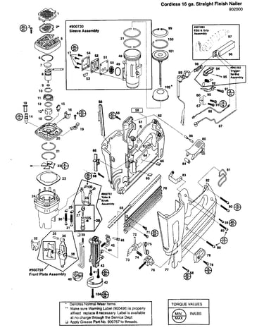 Nailer assy