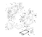 Kenmore 38515358 front cover diagram