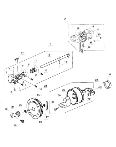 Upper shaft