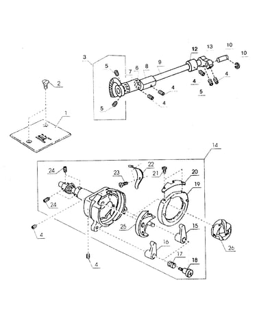 Lower shaft assy