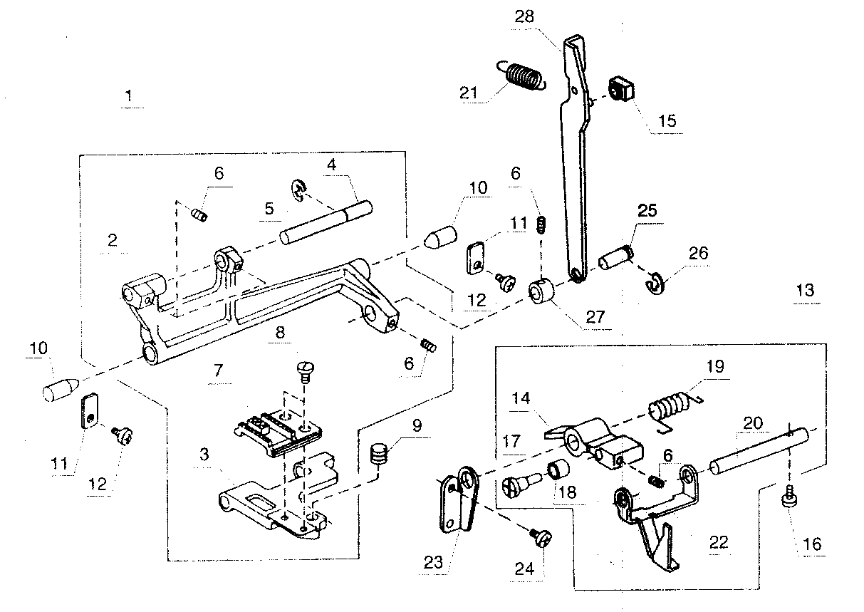 Feed bar assy