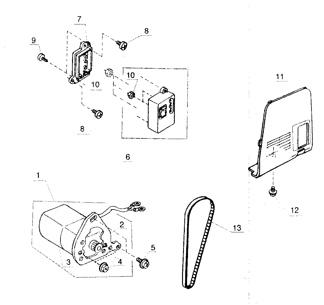 Motor assy