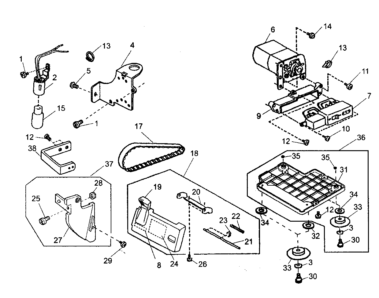 Motor assy
