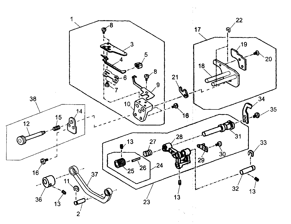 Upper knife assy