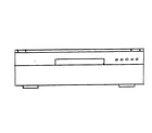 Sony BDP-S1 cabinet parts diagram