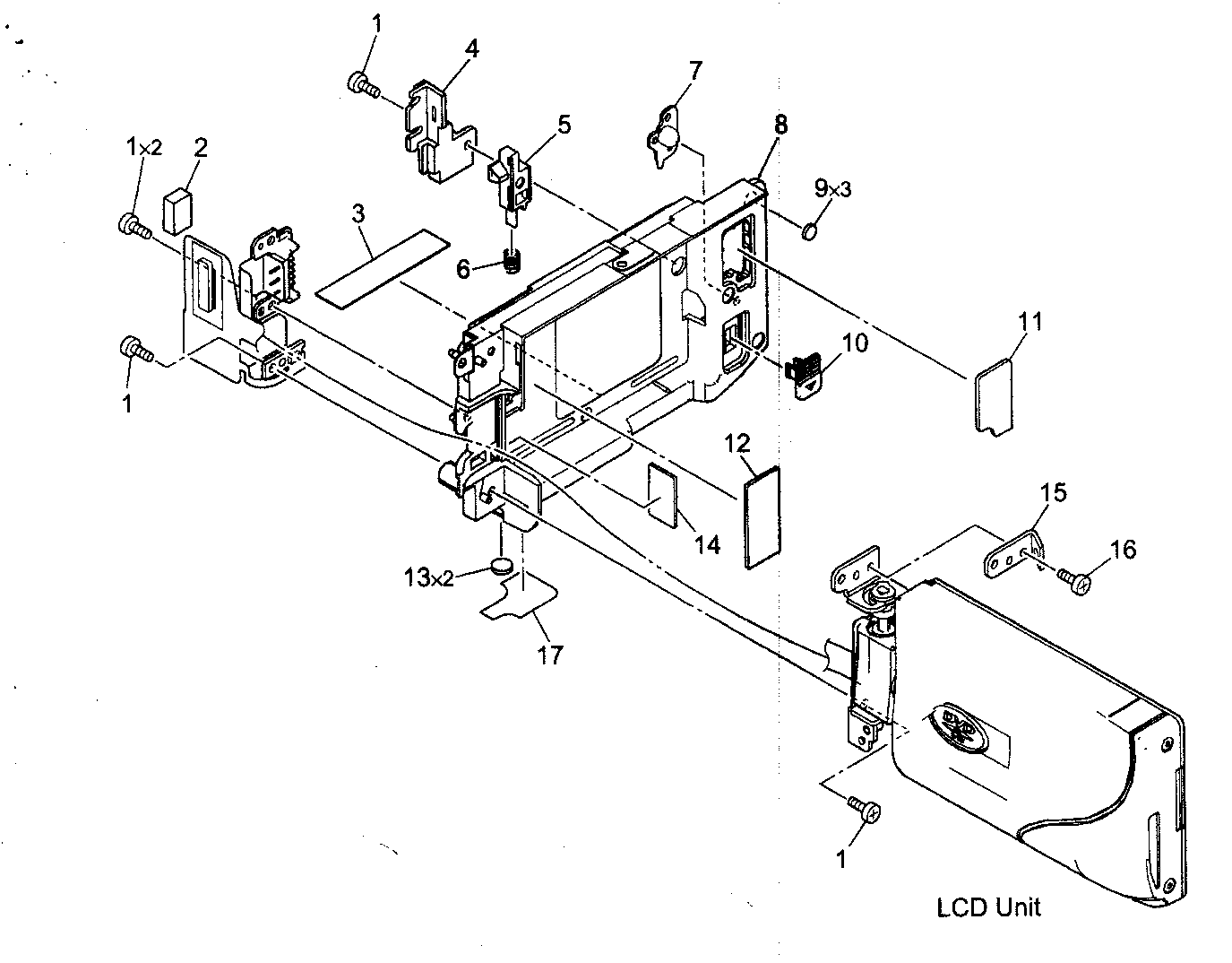 R-lcd unit
