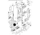 Kenmore Elite 79577242600 cabinet parts diagram